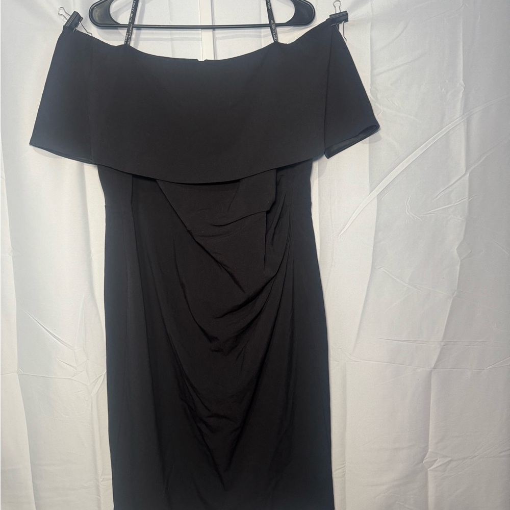 Vince Camuto Black Strapless Dress Size 16W